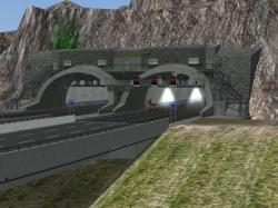 Autobahn-Tunnel