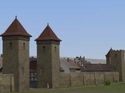 Stadtmauer-Set 1