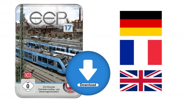 EEP Eisenbahn.exe Professional 17 als Download (P17EXPESDDE ) EEP Eisenbahn.exe Professional 17 als Download (P17EXPESDDE )