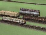 Rungenwagen Set 2 der sächsisc