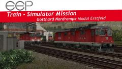 EEP TSM Gotthardbahn Nordrampe Modul Erstfeld