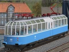 Glserner Zug DB 491 Olympiablau