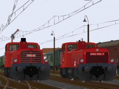  Verschub-Diesellokomotive BB Reihe 2062 - Set 1