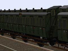 DRG Personenwagen 3. Klasse, Gattung - C3 pr06 - Set 1