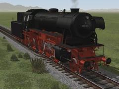 Personenzug - Schlepptenderlokomotive der Baureihe 23 DB BR 023 060-7