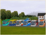 Reisebusse - Set