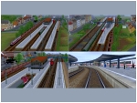 Bahnsteig-Spline, Bahnsteigdach-Spline