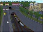 Tunnel5-Portale und Stützmauern
