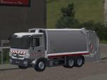 Moderne Müllwagen - Set 3