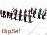 Big Set - Männliche Passanten - Set 1