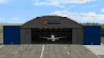 Hangar für große Flugzeuge -Se