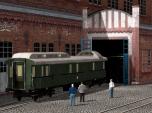 Umbau-Gepäckwagen D4ü der DB (