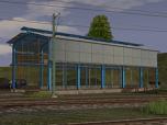 Entladehalle für Schüttgutwage