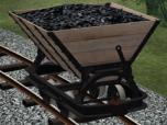 O&K Kipplore mit Holzmulde (60