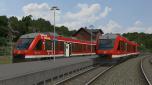 BR 648 der DBAG im Design der