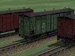 4-achs. gedeckter Gueterwagen