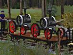 Plattformwagen (600 mm) beladb