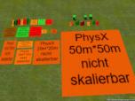 PhysX-Basisobjekte & Betongros