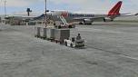 Airport Ausstattung Set (TUG, Cargo-Dolly, Luftf...