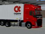 BDF Volvo FH16 2012 mit Wechselbrücken und Anhän...