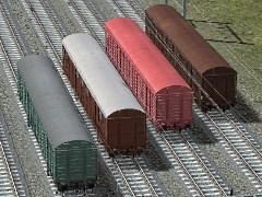 Les Wagons Couvert - Die gedeckten Güterwagen - GABS 50 - SET 1 - SNCF - OBB - BDZ - MAV. (V12NSB50031 ) Les Wagons Couvert - Die gedeckten Güterwagen - GABS 50 - SET 1 - SNCF - OBB - BDZ - MAV. (V12NSB50031 )