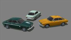 Alfa Romeo Giulia GT Junior 1300 - Set 2 (V14NJE10113 ) Alfa Romeo Giulia GT Junior 1300 - Set 2 (V14NJE10113 )