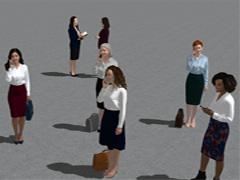 Frauen im Business Look, Set 2 (V15NWS30215 ) Frauen im Business Look, Set 2 (V15NWS30215 )