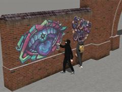 Graffiti Sprayer und Graffitis (V15NWS30226 ) Graffiti Sprayer und Graffitis (V15NWS30226 )